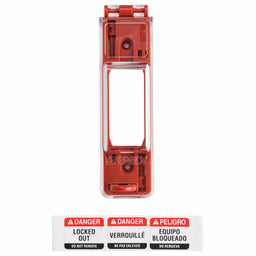 Wall Switch Lockout Red 9/32 in Dia.