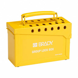 Group Lockout Box Hinged 13 Padlocks