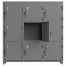 Locker 72 W 24 D 75 H Assembled