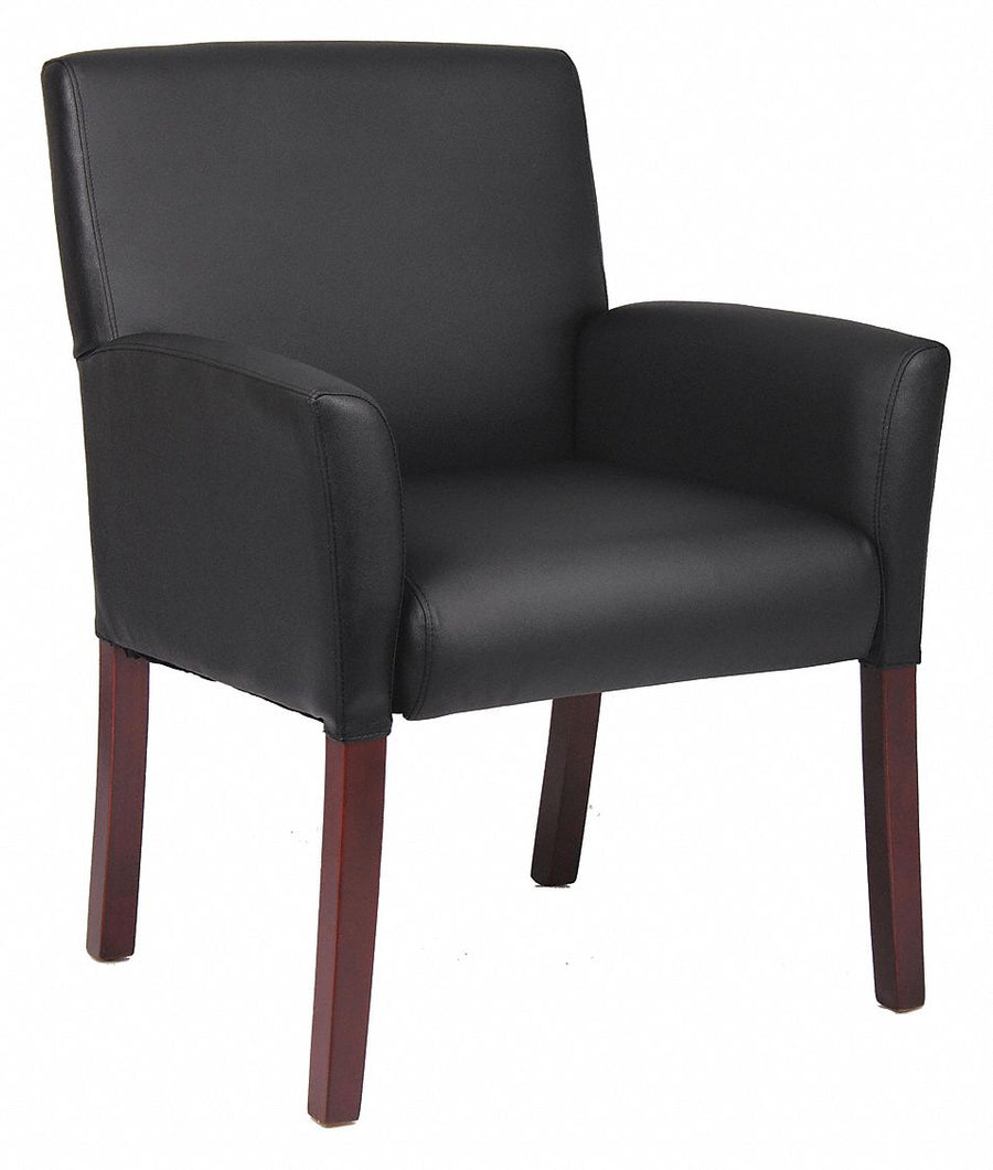 Armchair 35 1/2 in H Black