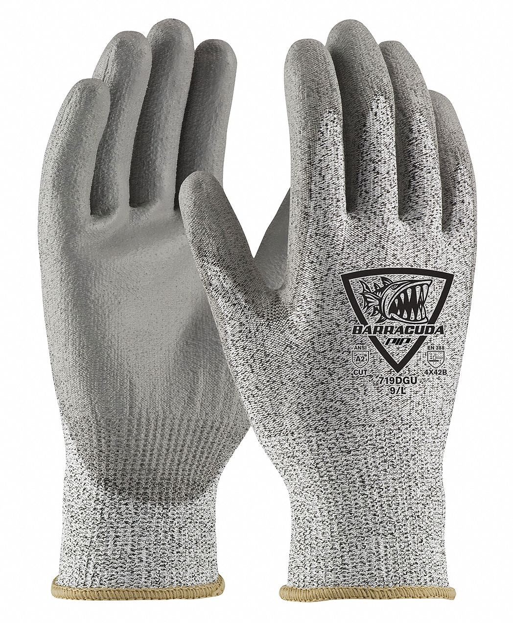 Urethane Coated Glove Gray L PK12