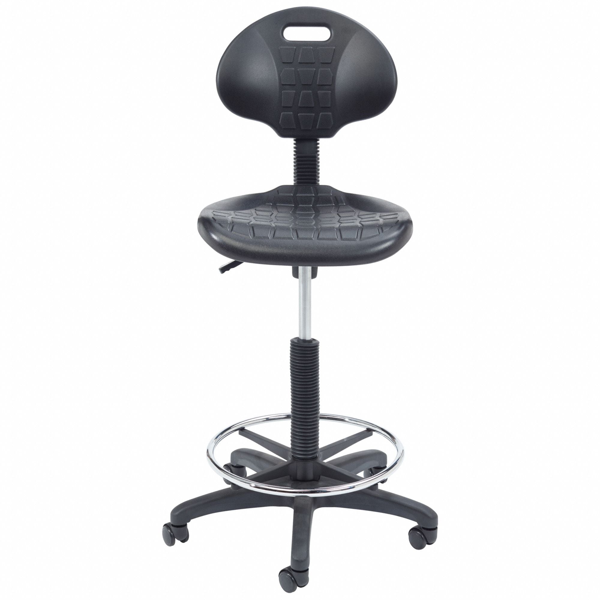 Drafting Chair 48 in H Black