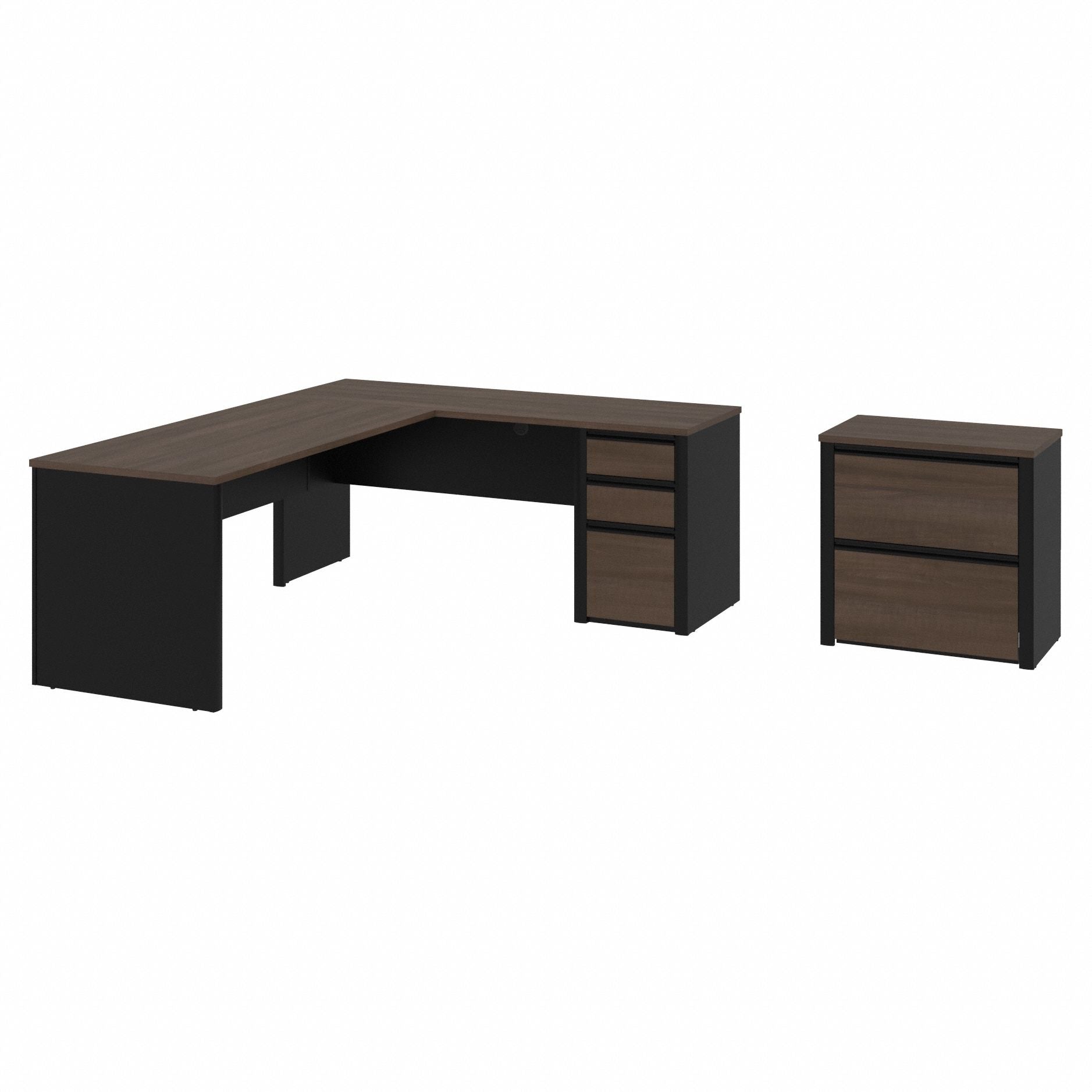 L-Shaped Desk 30.4 in H