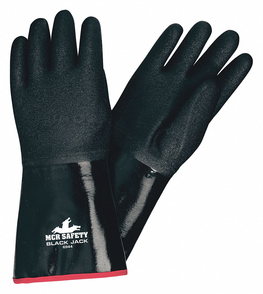 Multi-Dipped Neoprene Gloves Black XL PR