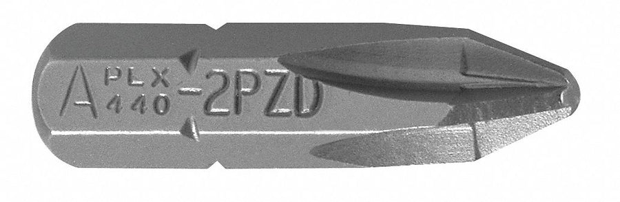 Insert Bit SAE 1/4 Hex #2 1 S2 Steel