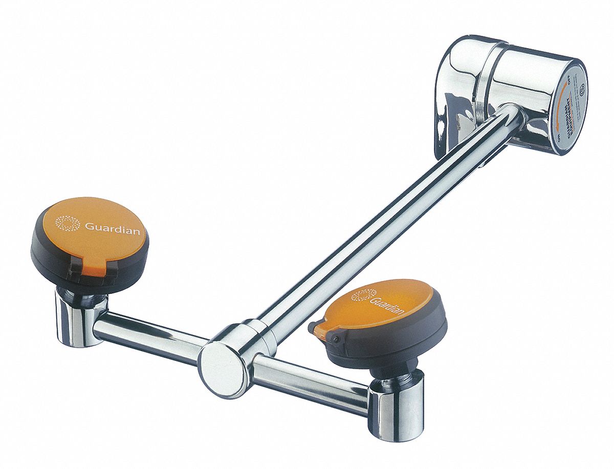 Eyewash Deck Mount 8-3/4 W 15 D