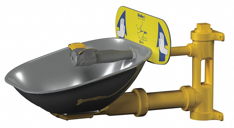 Eyewash Station Wall Mount SS 15-7/8 W