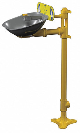 Eyewash Station Pedestal Mnt SS 15-1/2 W