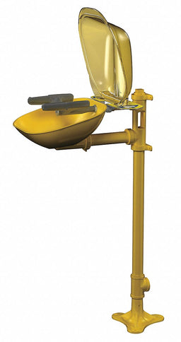 Eye/Face Wash Station Ped Steel 15-1/2 W