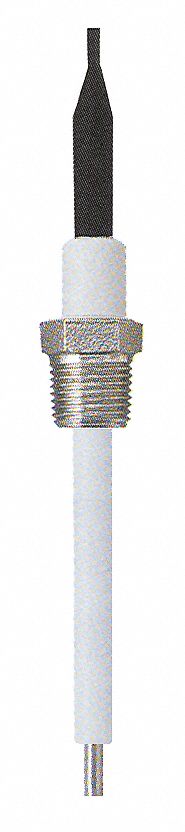 Liquid Level Probe 12In 1/2NPT PTFE 10Ft