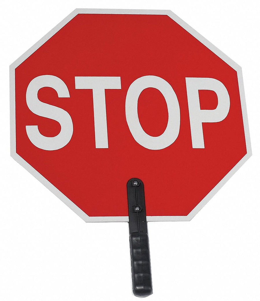 Paddle Sign Stop/Stop 18 in W
