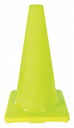 Traffic Cone 18 In.Fluorescent Lime
