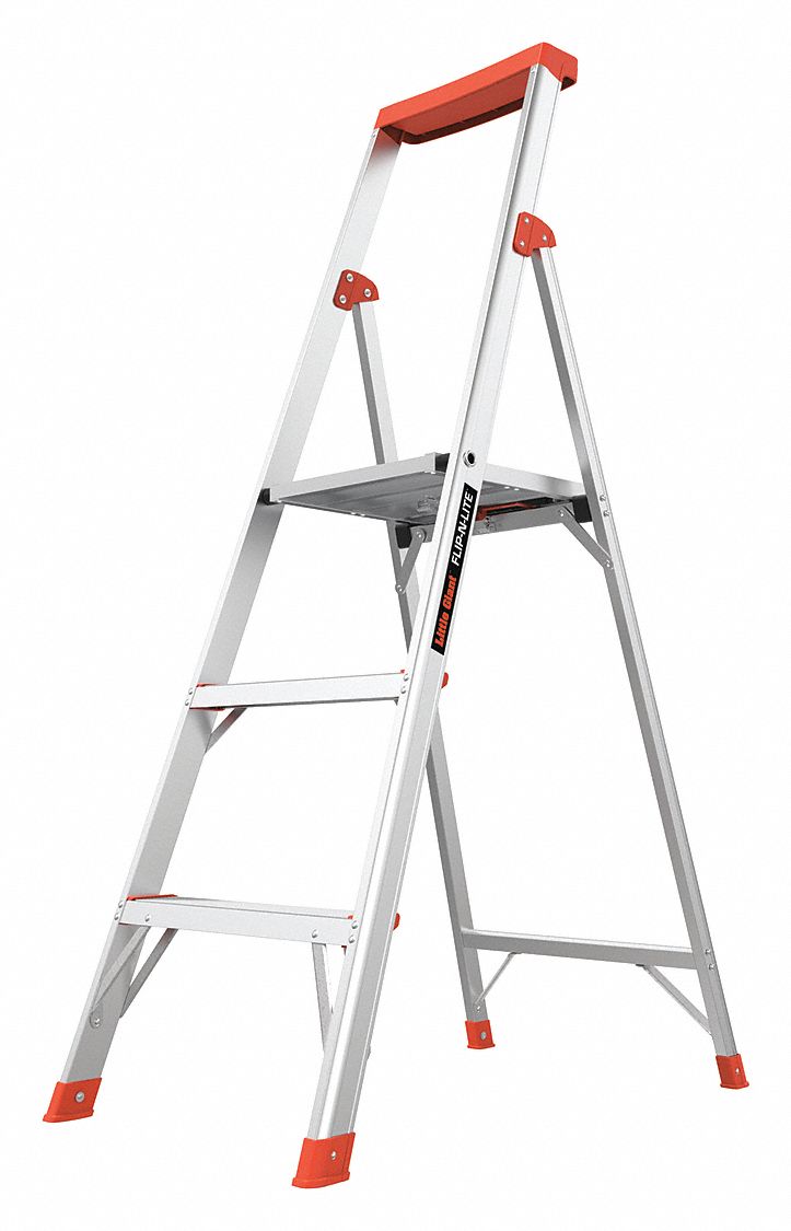 Platform Stepladder 5 ft Alum 300 lb.
