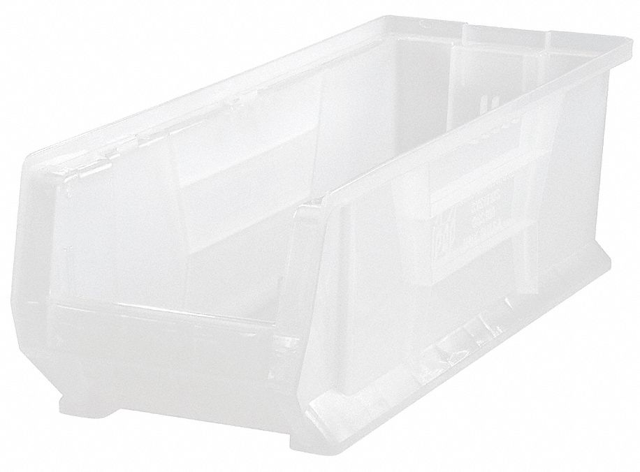 Bin Clear Polypropylene 9 in