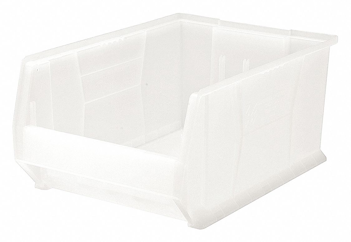 Bin Clear Polypropylene 11 in