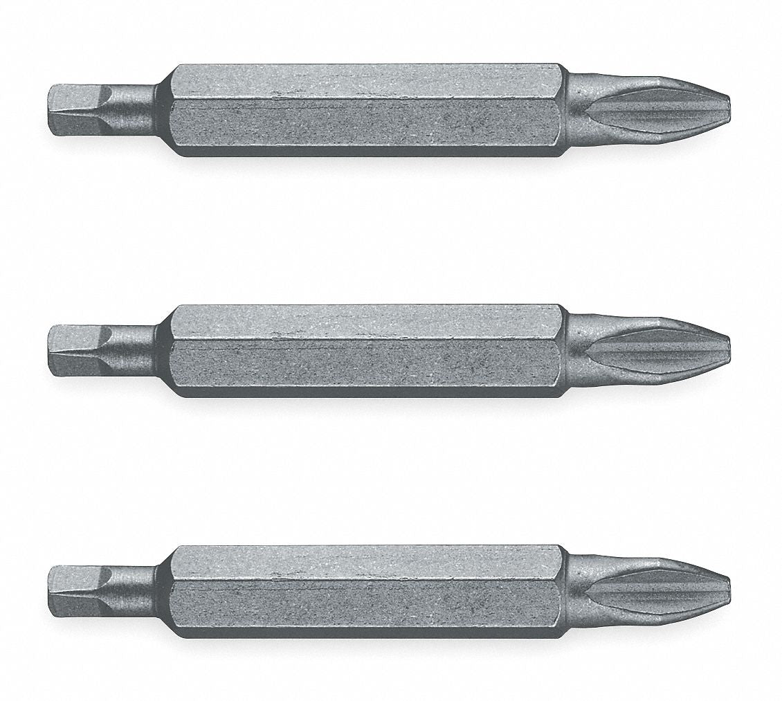 Insert Bit SAE 1/4 Hex Power Drive PK3
