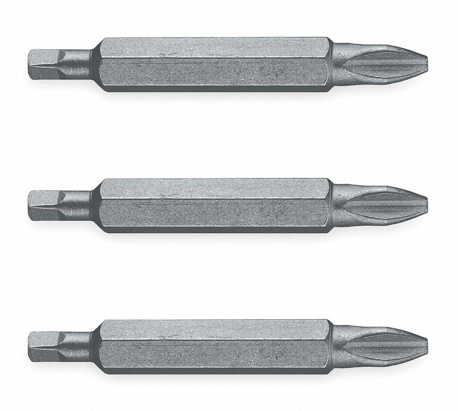 Insert Bit SAE 1/4 Hex Power Drive PK3