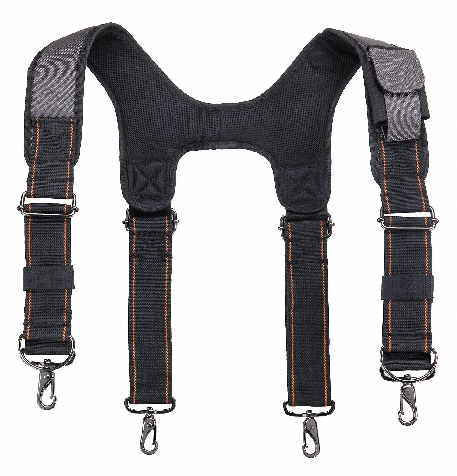 Suspenders Polyester Gray 48in-36in 1PK