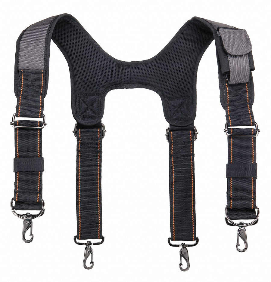 Suspenders Polyester Gray 48in-36in 1PK