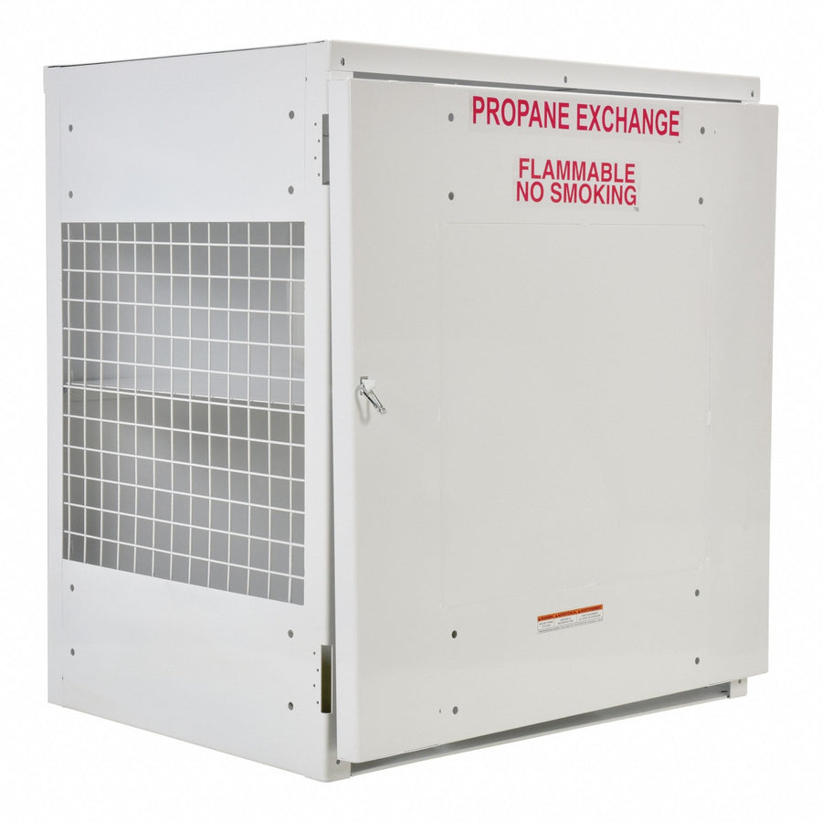Gas Cylinder Cabinet 40 inW Capacity 12