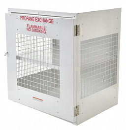 Gas Cylinder Cabinet 40inW Capacity 12