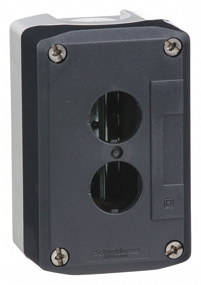PushButtonEnclosure 22mm 2Holes Plastic