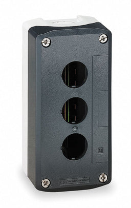 PushButtonEnclosure 22mm 3Holes Plastic