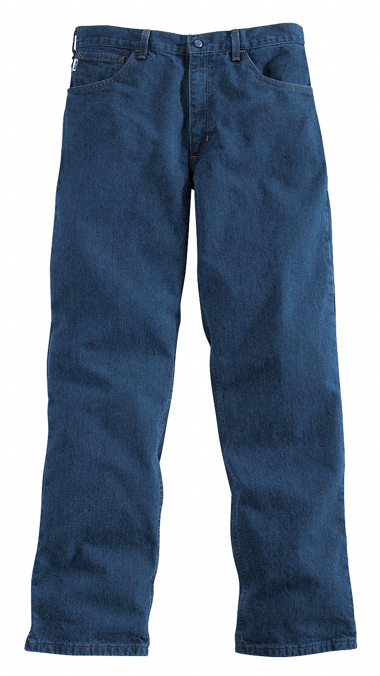 Pants Blue Cotton 36 x 32 In.