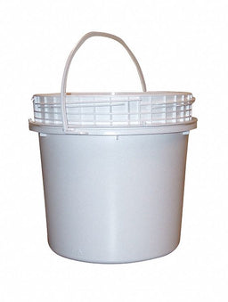 Pail Polyethylene White Open Head
