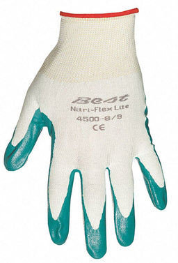 D1517 PR Coated Gloves Green 10