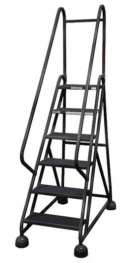 D5248 Rolling Ladder Hndrl Platfm 54 In H