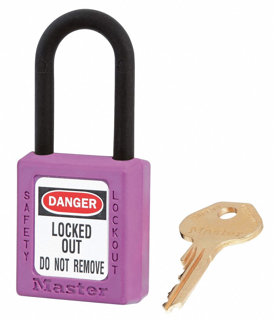 Lockout Padlock KD Purple 1-3/4 H