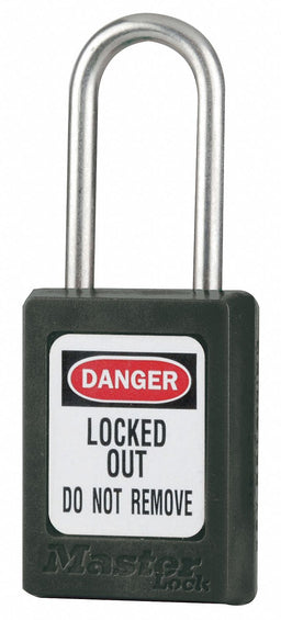 G6057 Lockout Padlock KD Black 1-7/8 inH