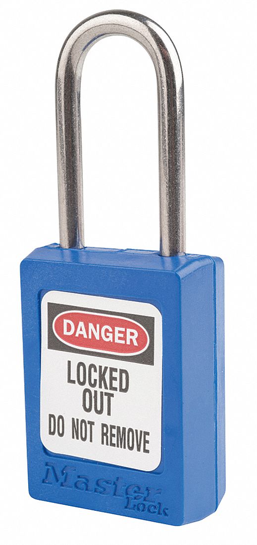Lockout Padlock KA Blue 1-13/16 H PK12