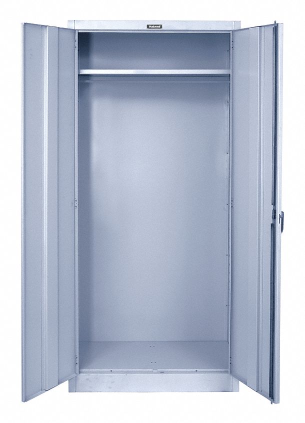 Storage Cabinet 78 x36 x18 LtGry 1Shlv