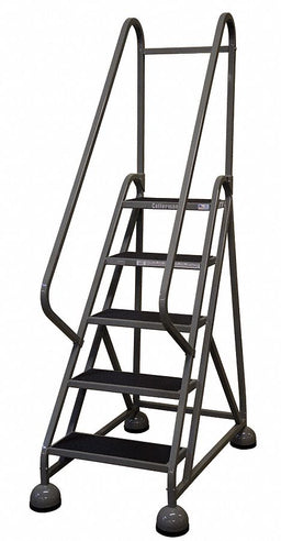 D5267 Rolling Ladder Hndrl Platfm 45 In H