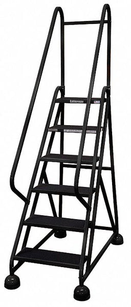 D5268 Rolling Ladder Hndrl Platfm 54 In H