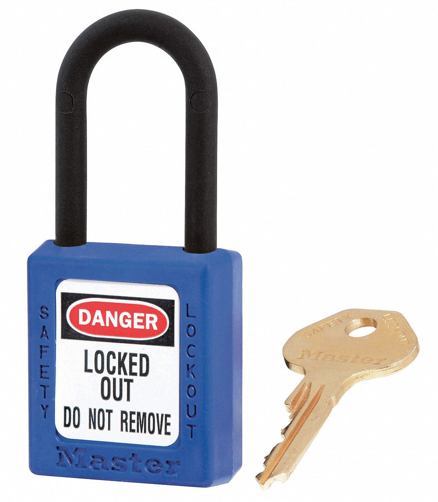 D5326 Lockout Padlock KA Blue 1-3/4 H PK12