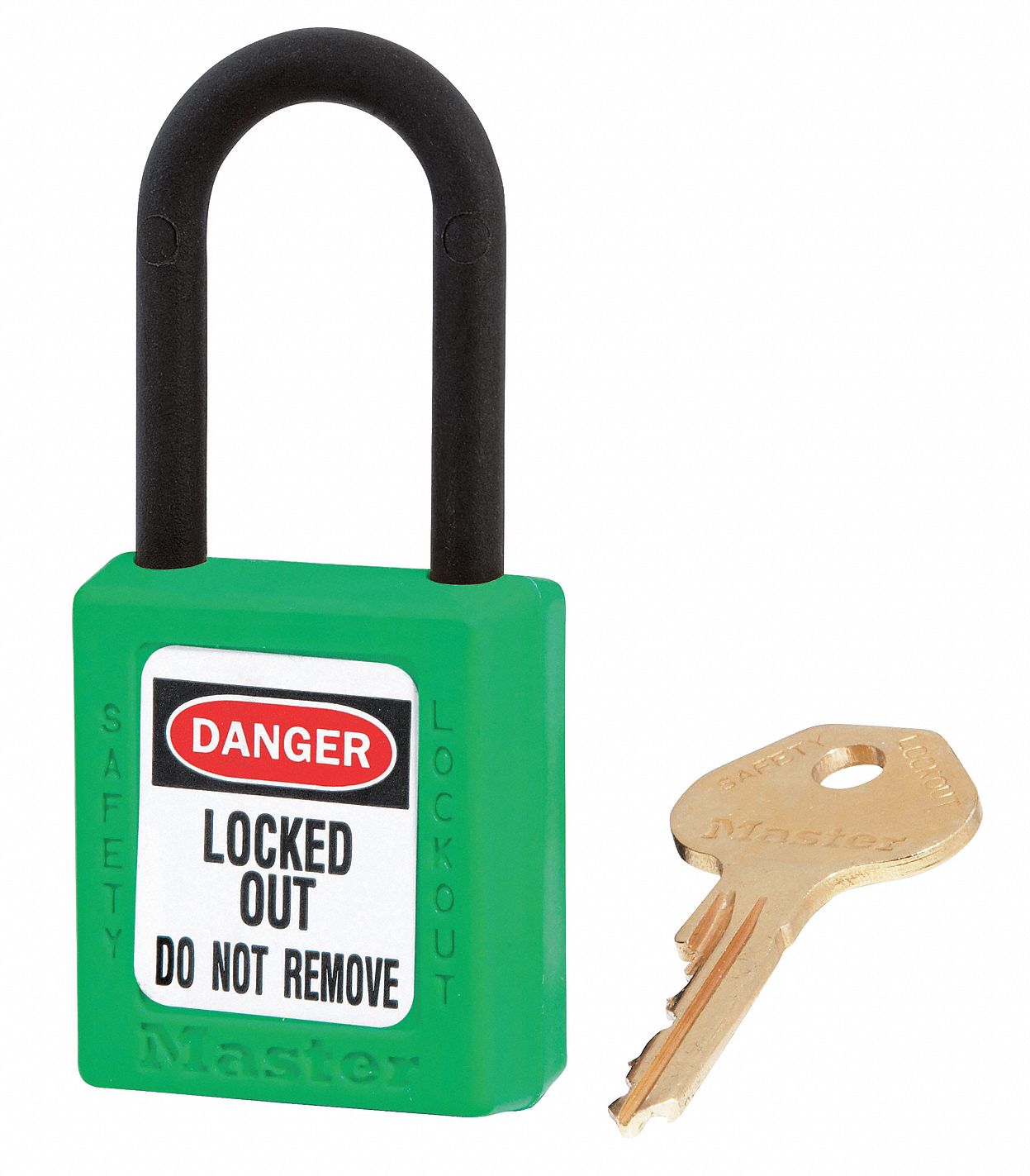 D5326 Lockout Padlock KA Green 1-3/4 H PK12