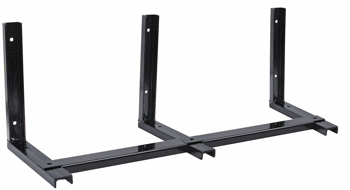 Mounting Bracket 14 in L Steel Black