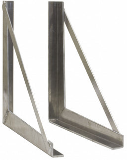 Mounting Bracket 18inL Aluminum Silvr PR