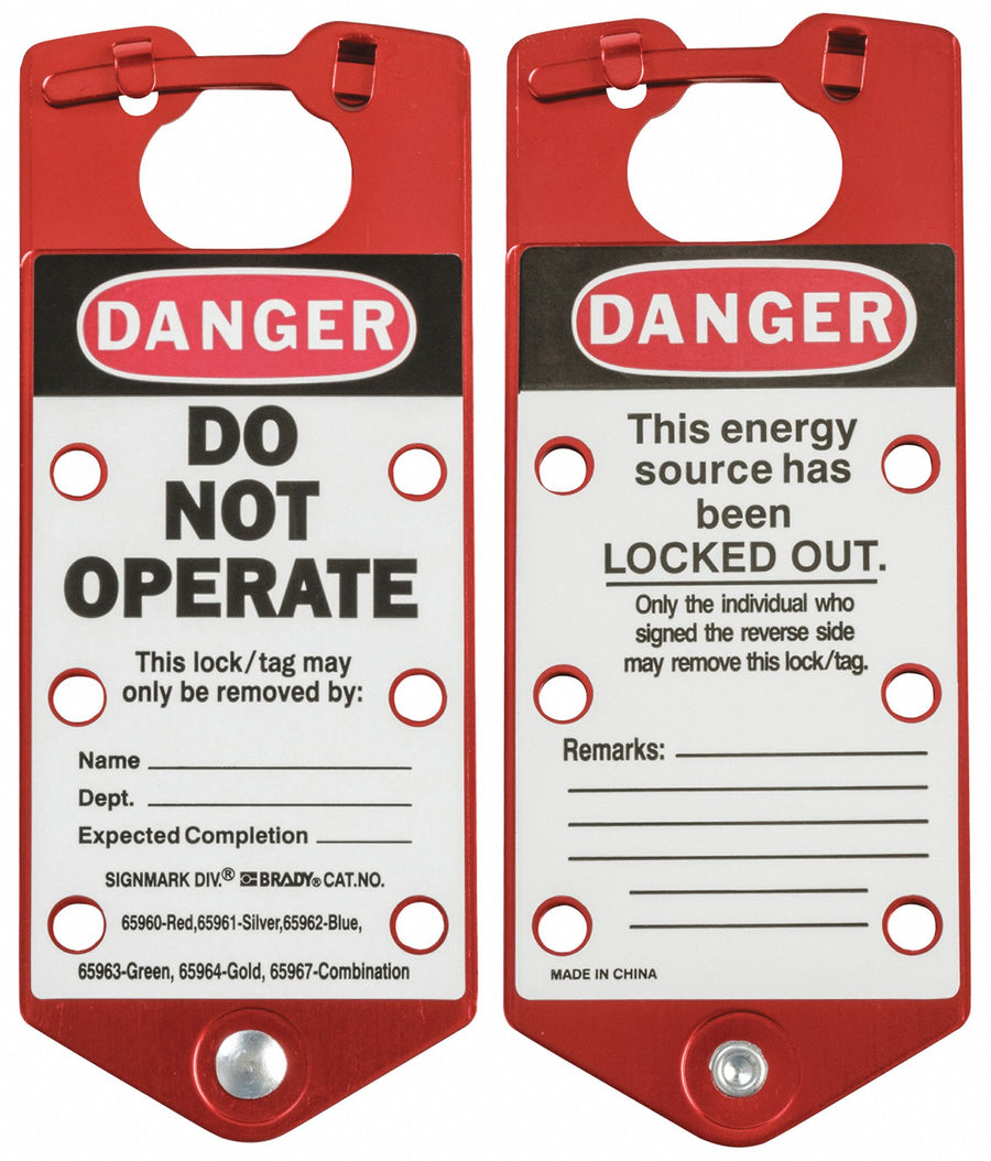 Labeled Lockout Hasp Snap-On 6 Lock PK5