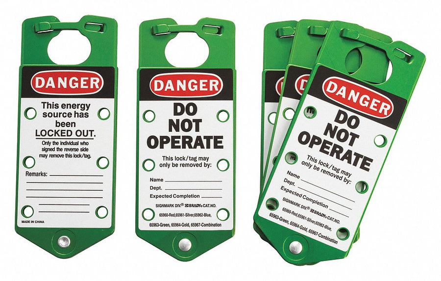 Labeled Lockout Hasp Snap-On 6 Lock PK5