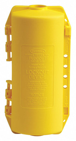 Plug Lockout Yellow