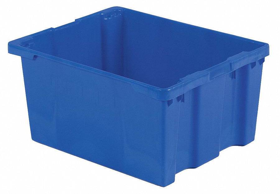 Stk and Nest Ctr Blue Solid Polyethylene