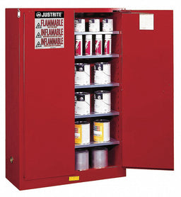 K3033 Paints and Inks Cabinet 60 gal Red