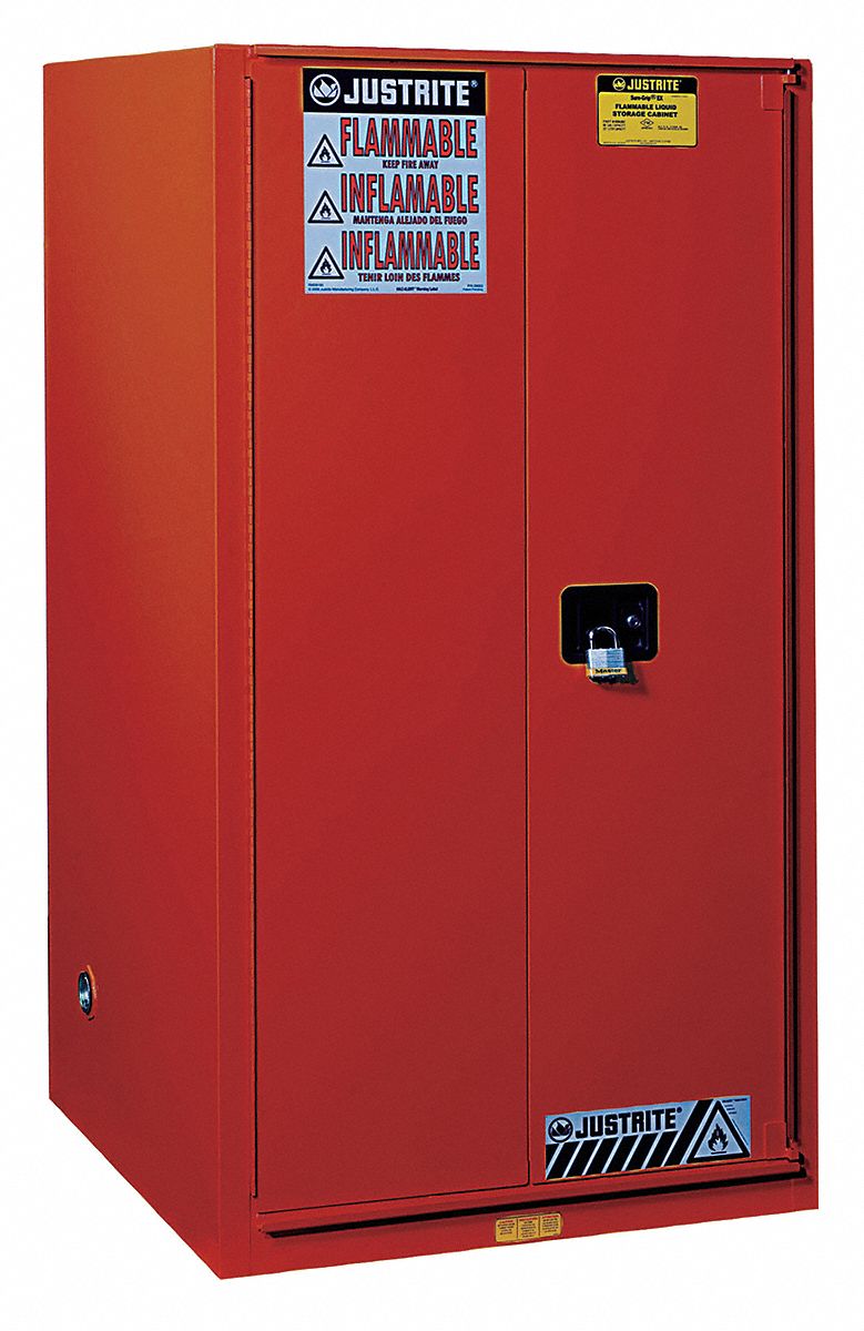 K3036 Paints and Inks Cabinet 96 gal Red
