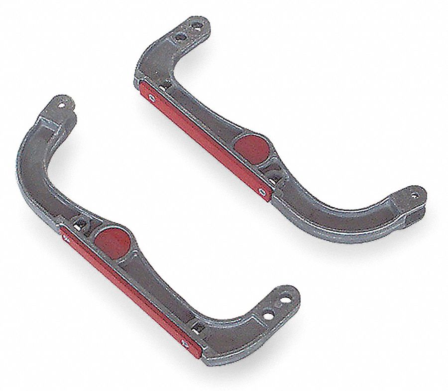 Stair Climber Aluminum Gray/Red