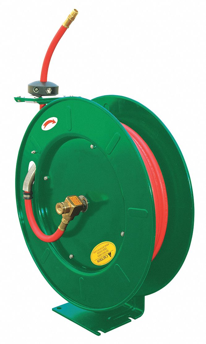 Spring Return Hose Reel 3/8 in ID 50 ft