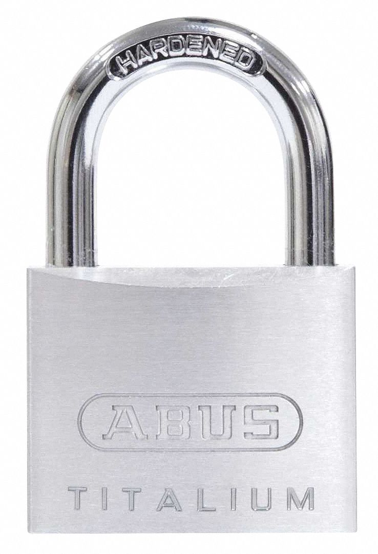 Lockout Padlock KA Silver 1-9/16 H